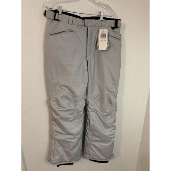 Columbia Ski Pants Vortex Racing Hearts Women's Insulated  Size XL  Gray New - Picture 1 of 15